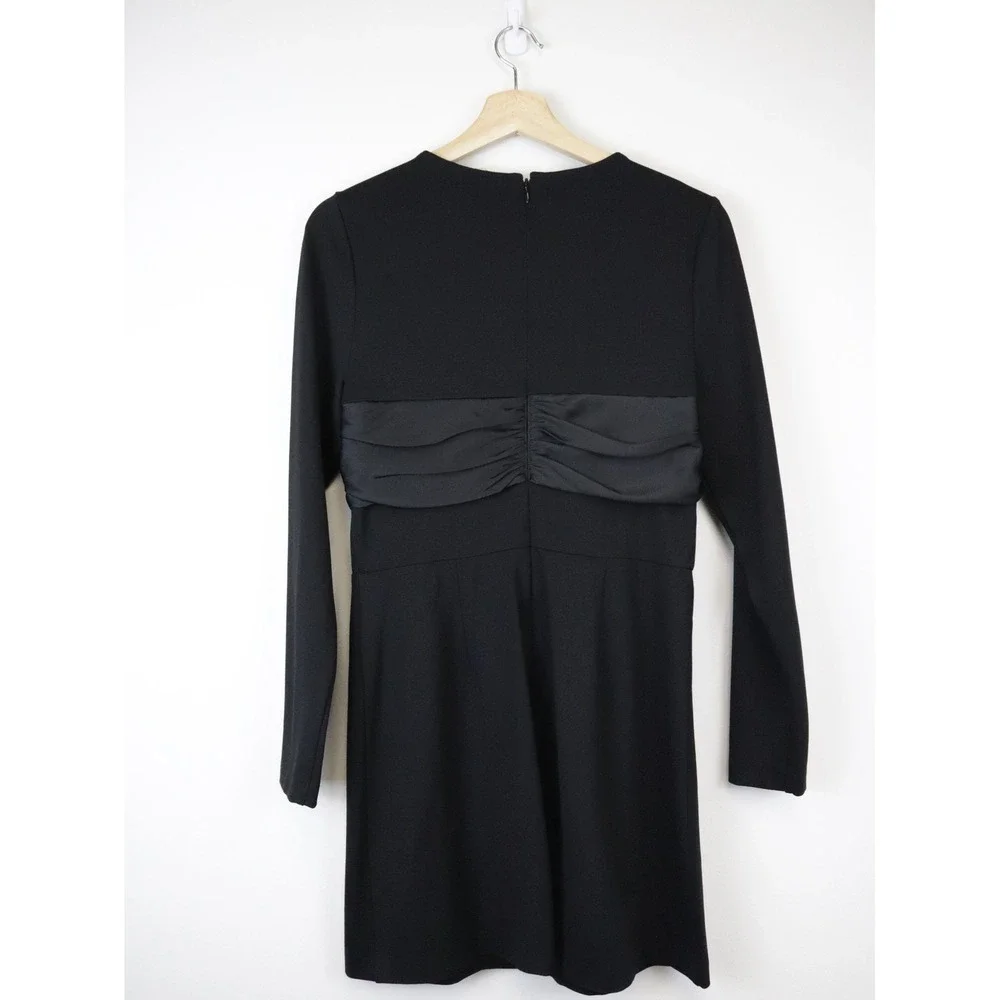 NWT Anthropologie Hutch‎ Bow Mini Dress Black 6